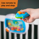 Baby Einstein Sea Dreams Soother Crib Toy with Remote, Lights and Melodies for Newborns and up