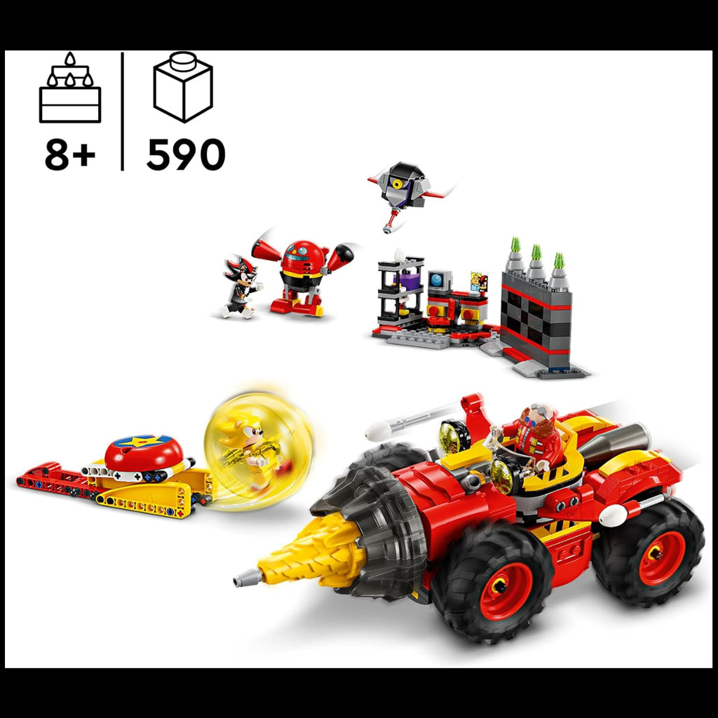 Lego 76999 Super Sonic Vs Egg Drillster