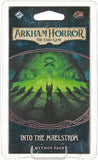 Arkham Horror The Card Game Into The Maelstrom Mythos Pack - Descend Into The Deep One's Domain! Cooperative Living Card Game, Ages 14+, 1-4 Players, 1-2 Hour Playtime, Made by Fantasy Flight Games