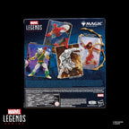 Marvel Legends Series Magic The Gathering ManWolf 6inch SpiderMan Action Figure Toy And Exclusive Foil Collectible Card Game Trading Card