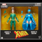 Hasbro Marvel Legends Series Marvel Rogue And Destiny XMen Comics 5.9 inch Action Figure Collection F9098