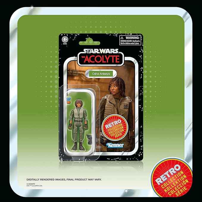 Star Wars Retro Collection The Acolyte Multipack 3.75 Inch Collectible Action Figure