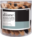 Diane DBB023 Hair Clipper Cleaner Brush – 36 Pack