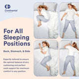 Continental Bedding Luxury Down Pillows Queen Size