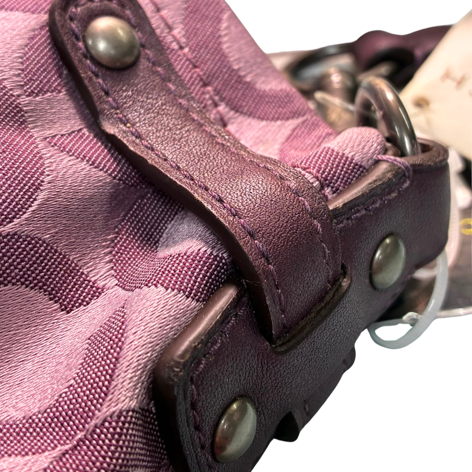 Coach Op Art Brooke Sateen Handbag