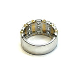 Shirogane, 18KYG/PT900 Diamond Ring