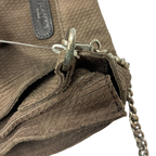 Beracamy Fold Over Hobo Leather Sling Bag