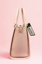 Samanthavega TwoTone Accent Ribbon Handbag