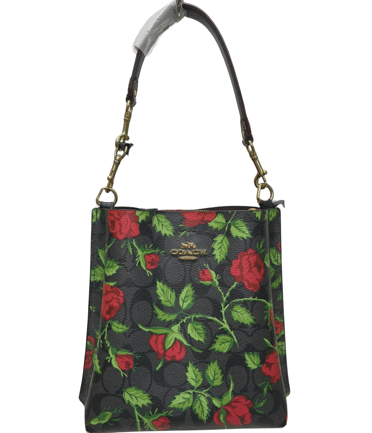 Coach Mollie Bucket Bag 22 Signature Canvas Fairytale Rose Print
