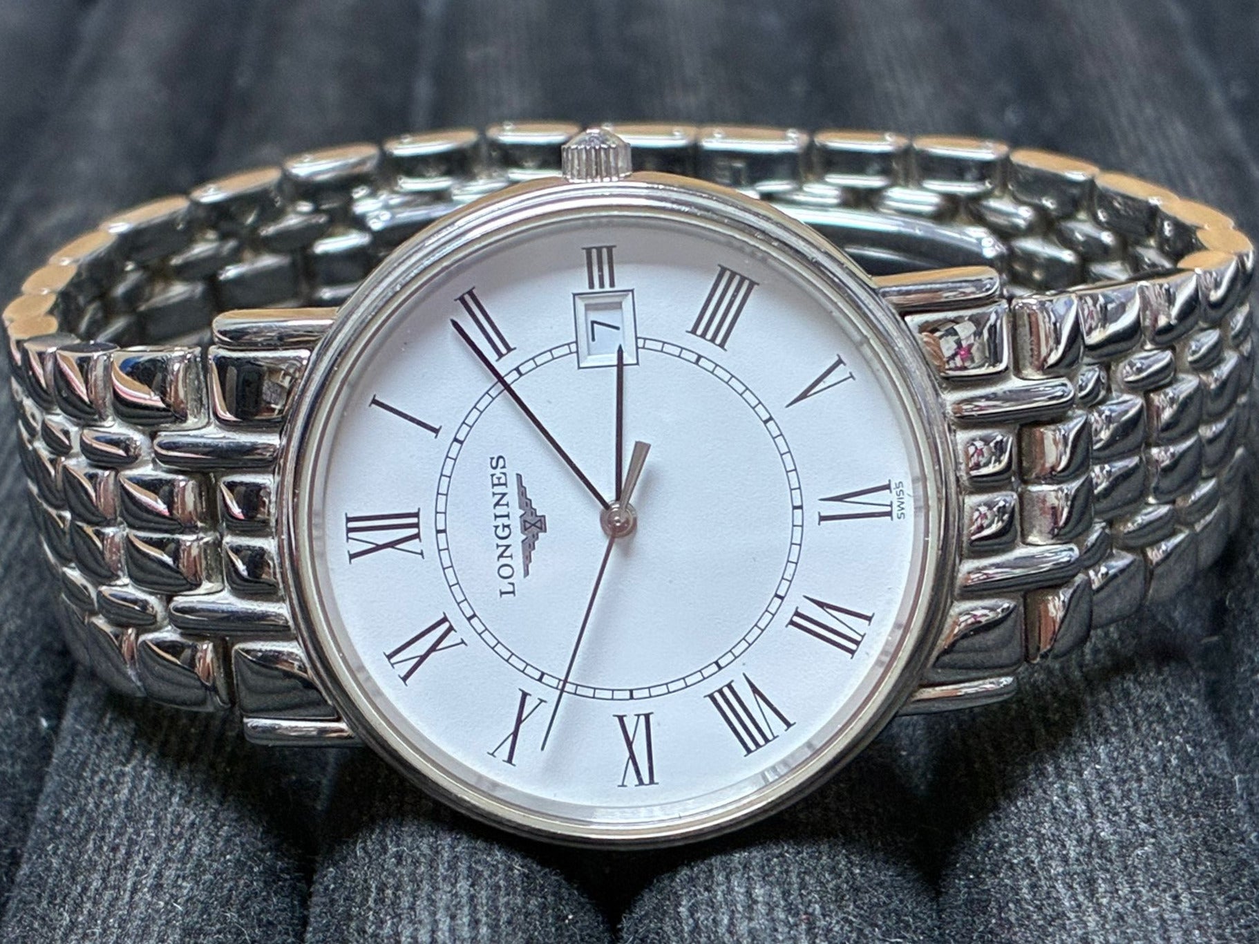 Longines Presence Stainless Steel Quartz Watch Secondary image