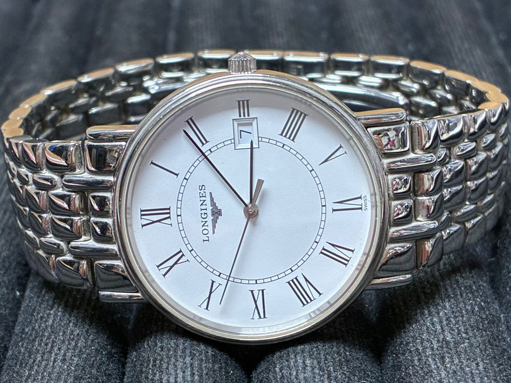 Longines Presence Stainless Steel Quartz Watch