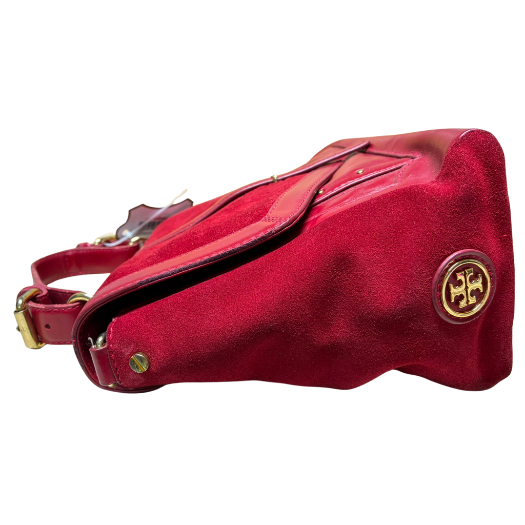 Tory Burch 797 Suede Satchel