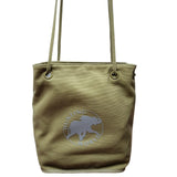 Hunting World Khaki Canvas Shoulder Bag