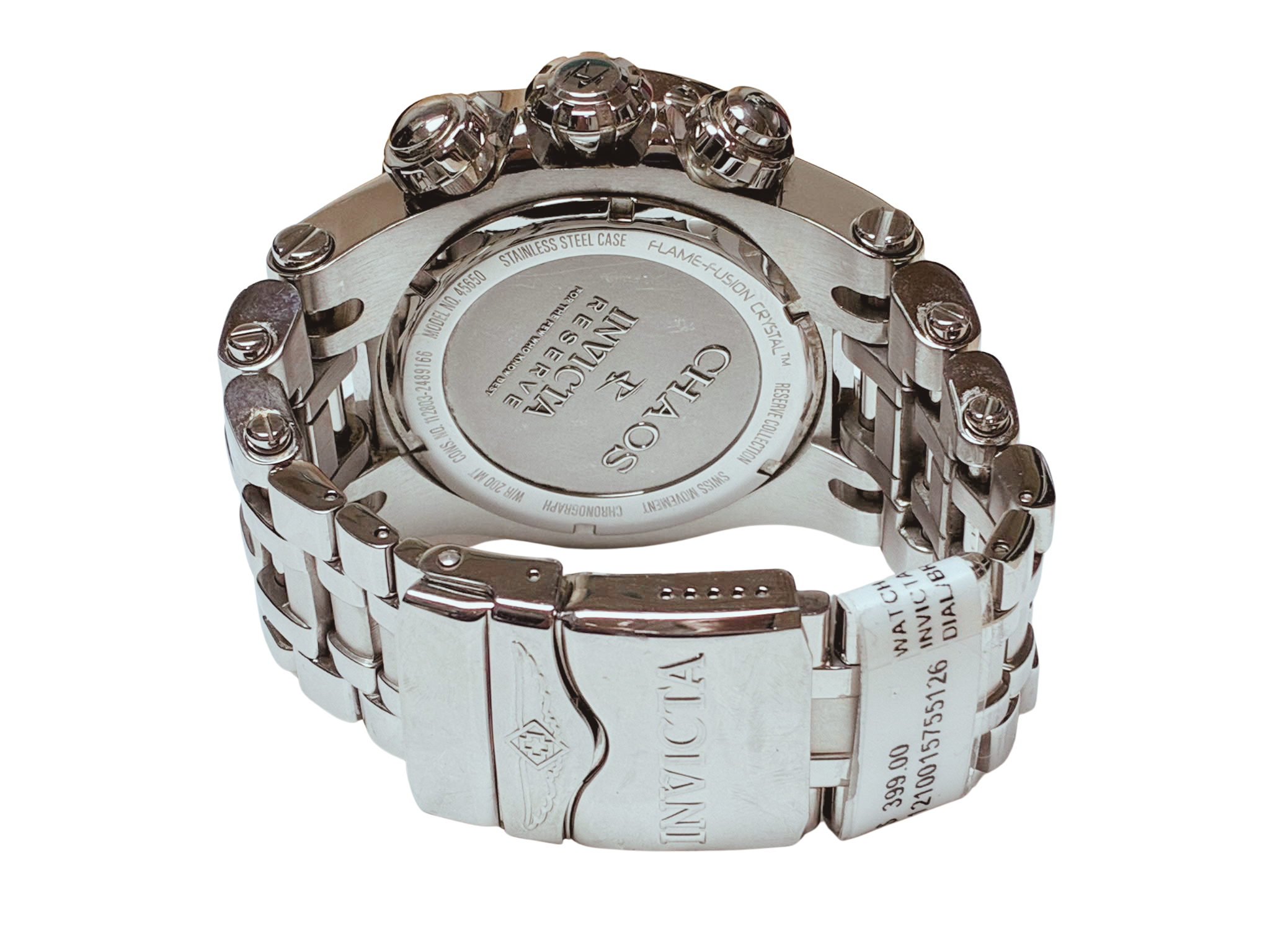 Invicta 45650 Reserve Chaos Mens Quartz Watch