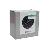 Seiko Mai Bedroom Alarm Clock, Black