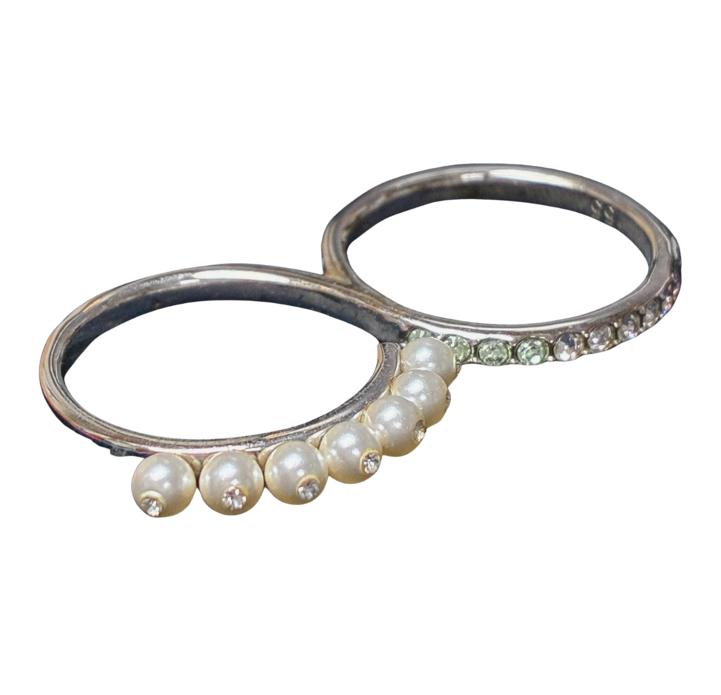 Swarovski 5111697 Double Calista Ring Size 55