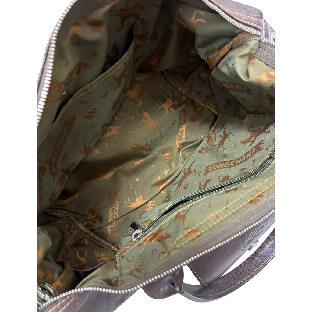 Longchamp Le Pliage Cuir Handbag