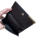 Gucci 257015 Beige GG Canvas French Flap Wallet