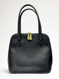 Lancel Black Top Handle Handbag
