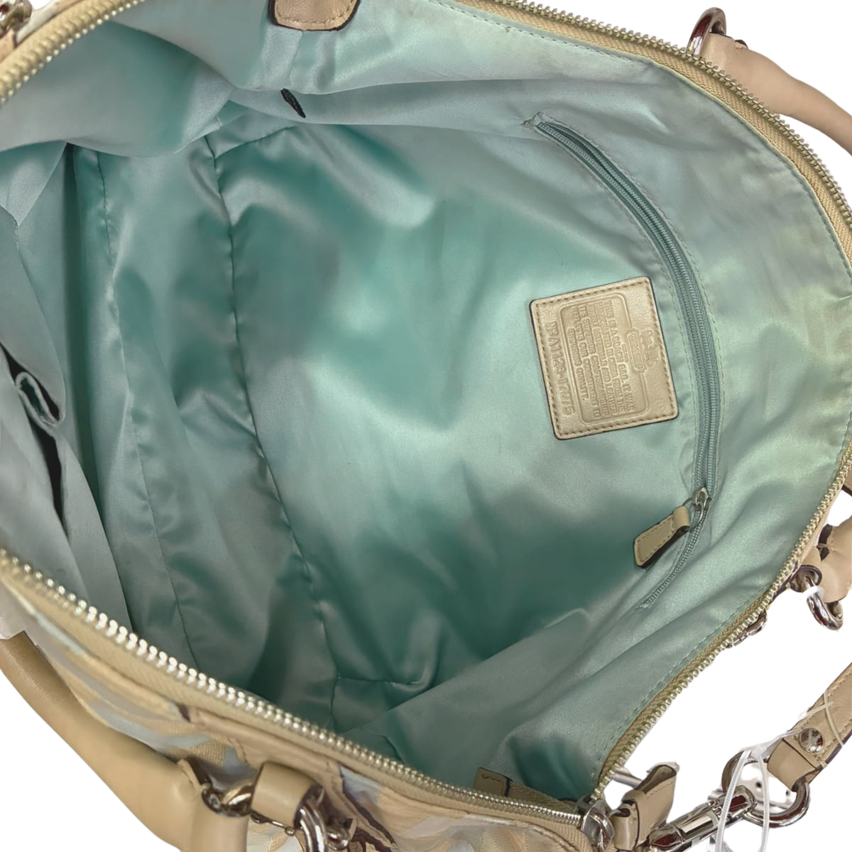 Coach 17075  Madison Dotted Op Art Large Sophia Satchel