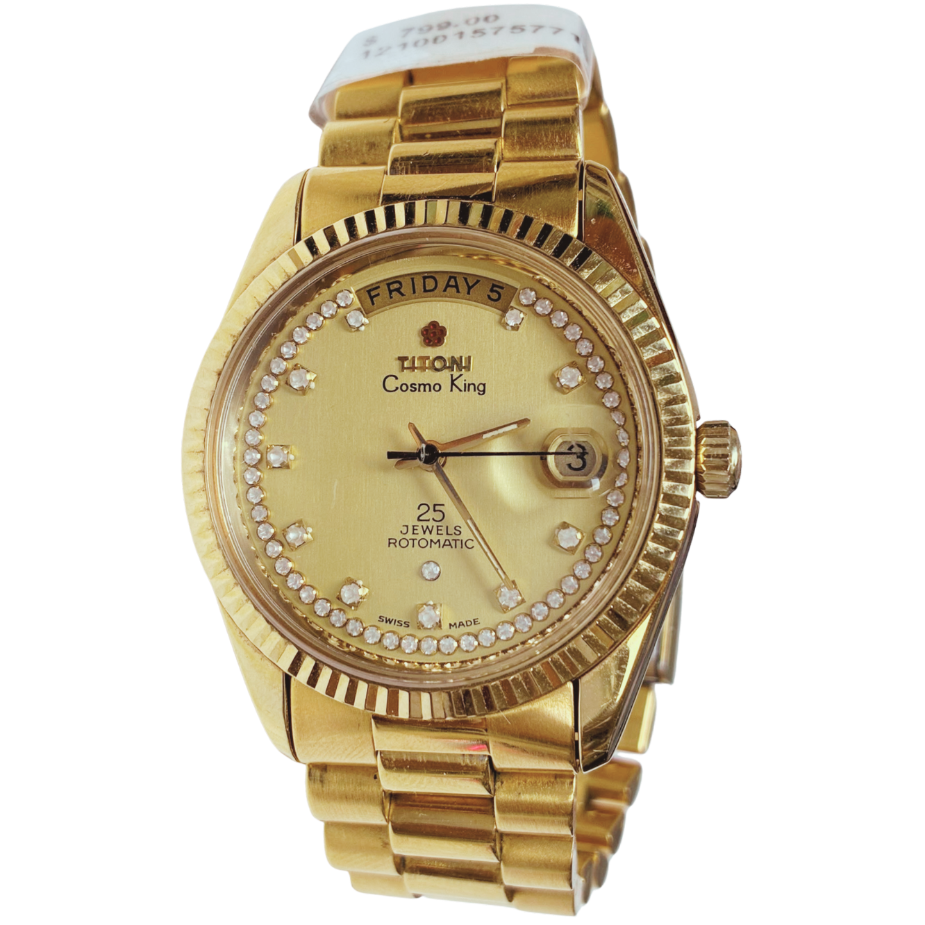 Titoni Cosmo King 25 Jewels Rotomatic Watch