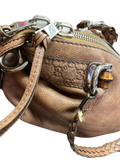Gucci Bamboo Bar Shoulder Bag brown
