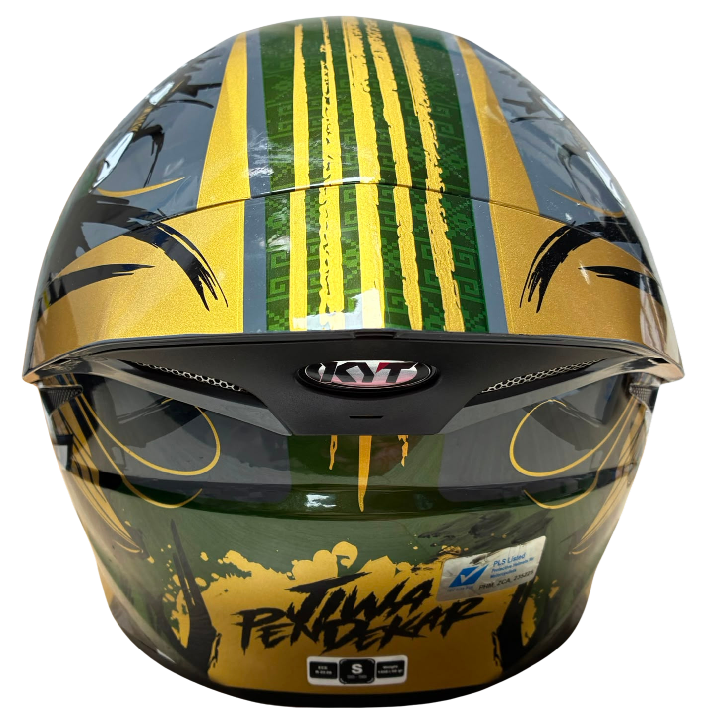 KYT TTR Jet Jiwa Pendekar Open Face Helmet Small