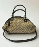Gucci Sukey GG Canvas Boston Bag