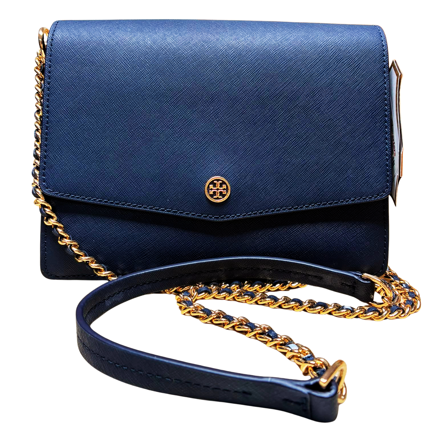 Tory Burch Emerson Convertible Shoulder Bag Tory Navy Main image