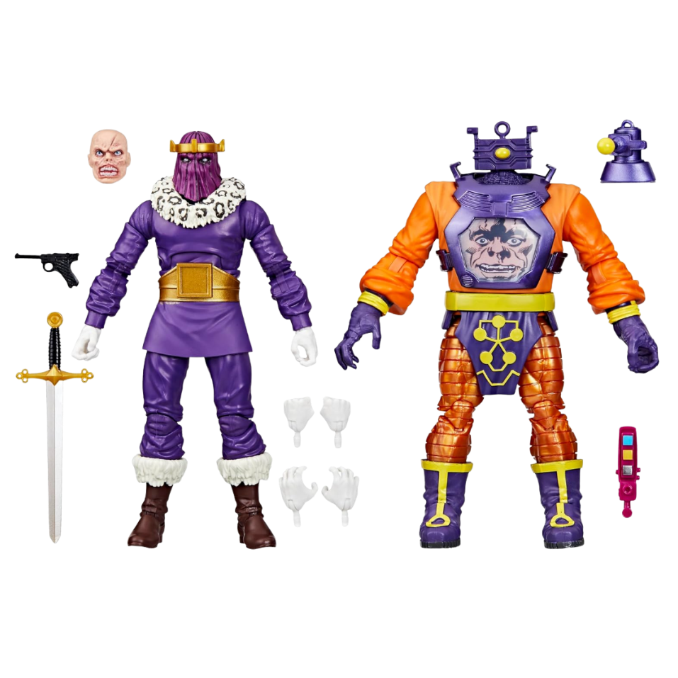 Marvel Legends Series Baron Zemo And Arnim Zola 6inch Collectible Figures From Captain America Comic