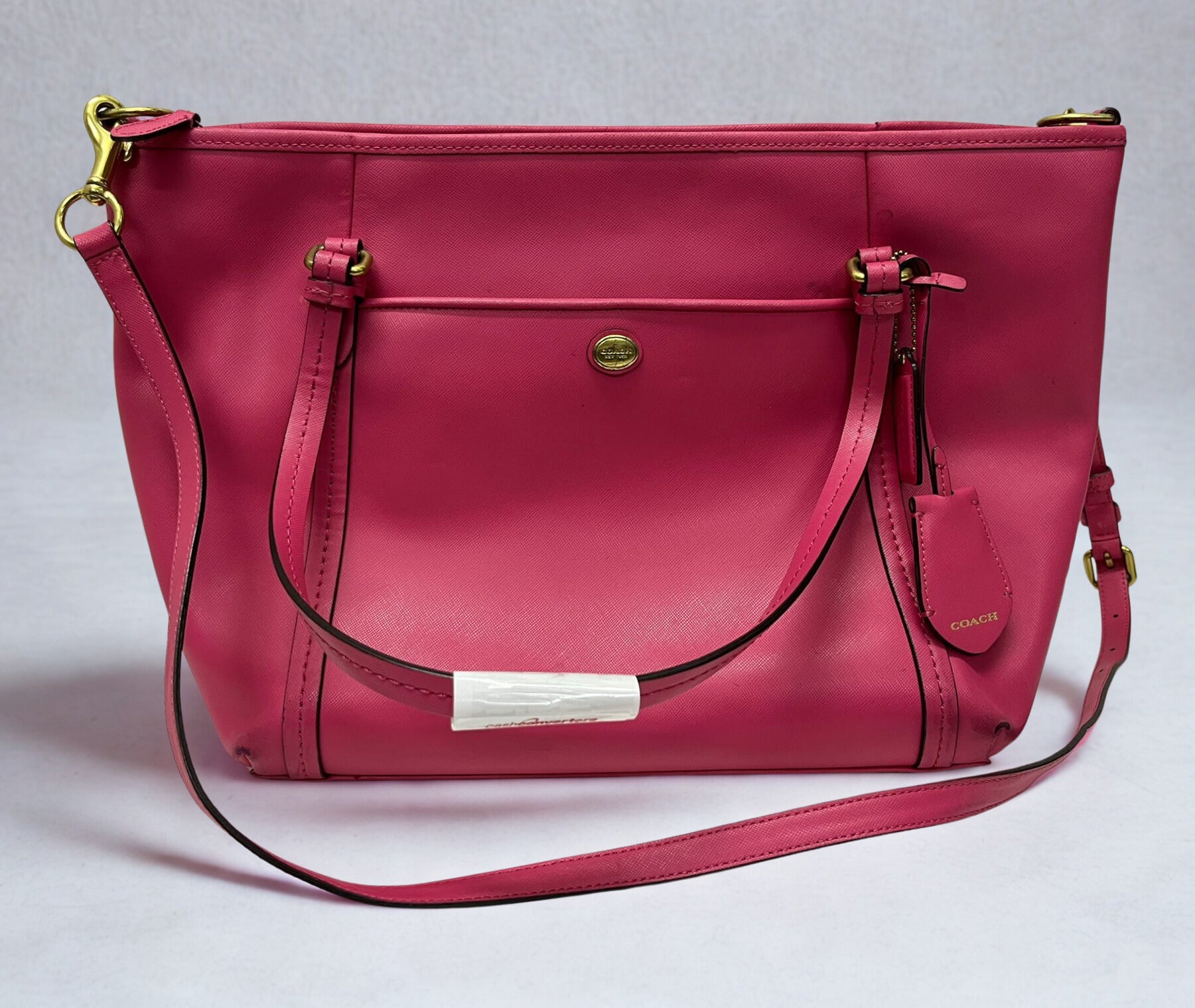 Coach Peyton Refined Leather Pocket Tote F25567