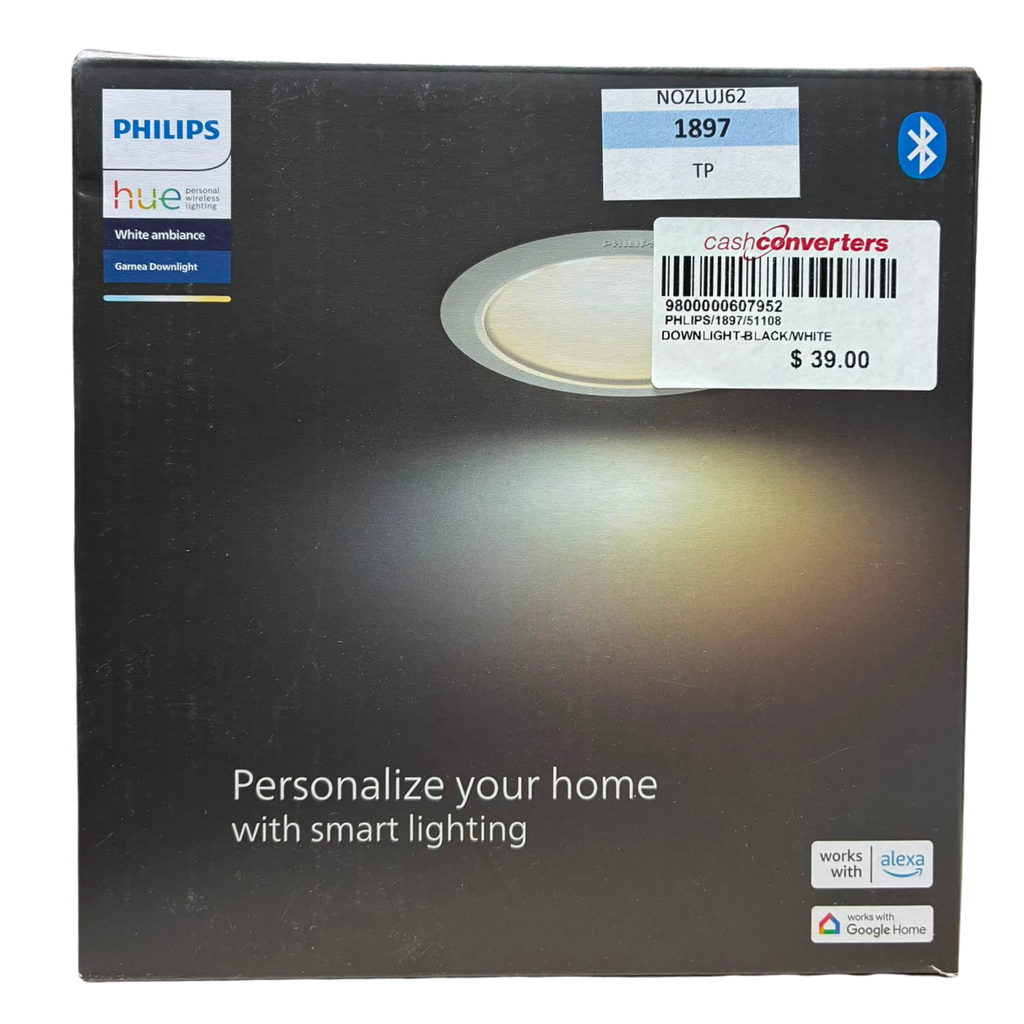 Philips 51108A Hue Garnea White Ambiance Smart LED Downlight