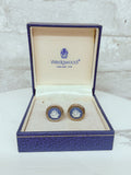 Vintage Wedgwood Jasperware Sailing Ship Cufflinks