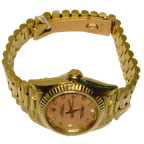 Rolex 67198 Lady Datejust 18k Yellow Gold Automatic Ladys Watch