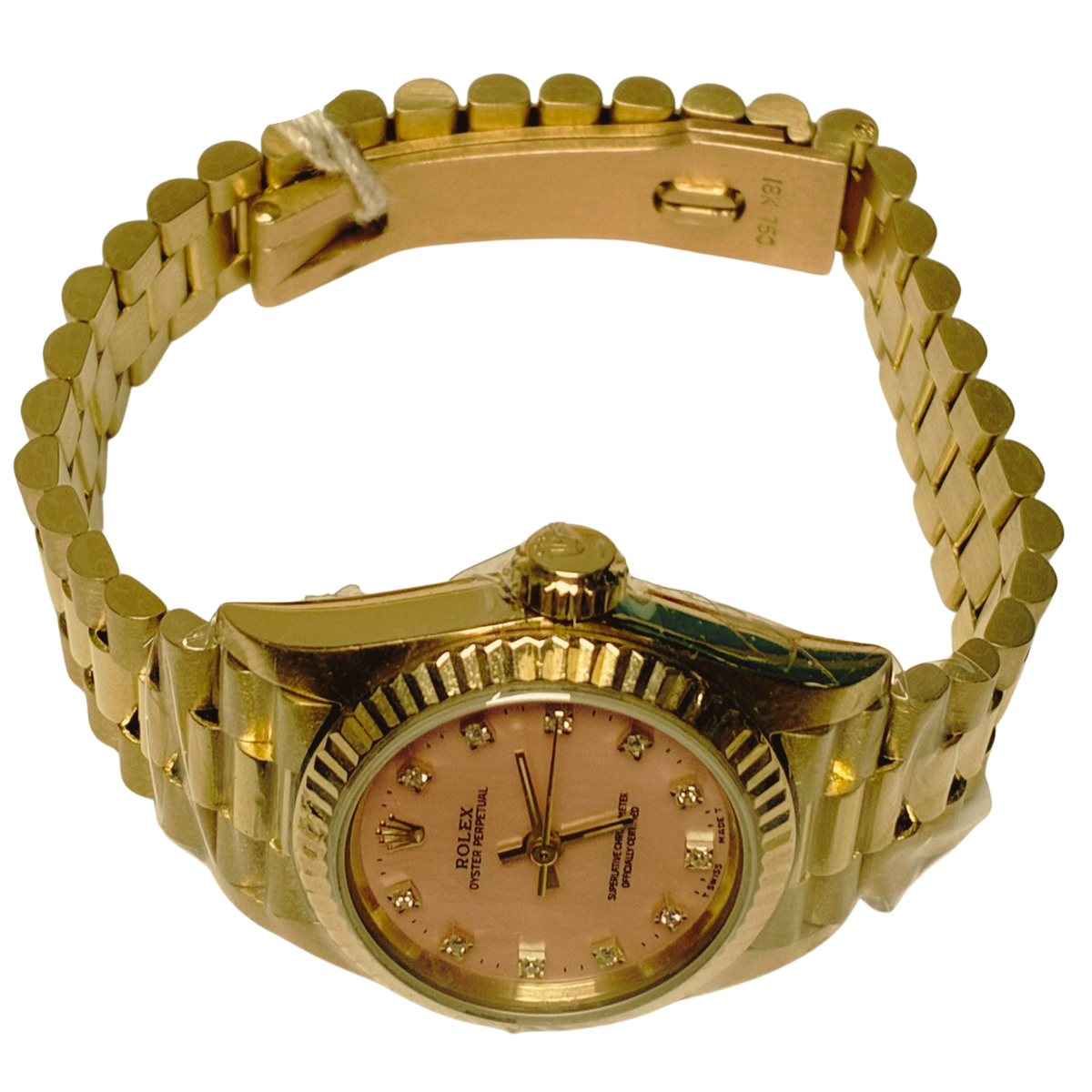 Rolex 67198 Lady Datejust 18k Yellow Gold Automatic Ladys Watch