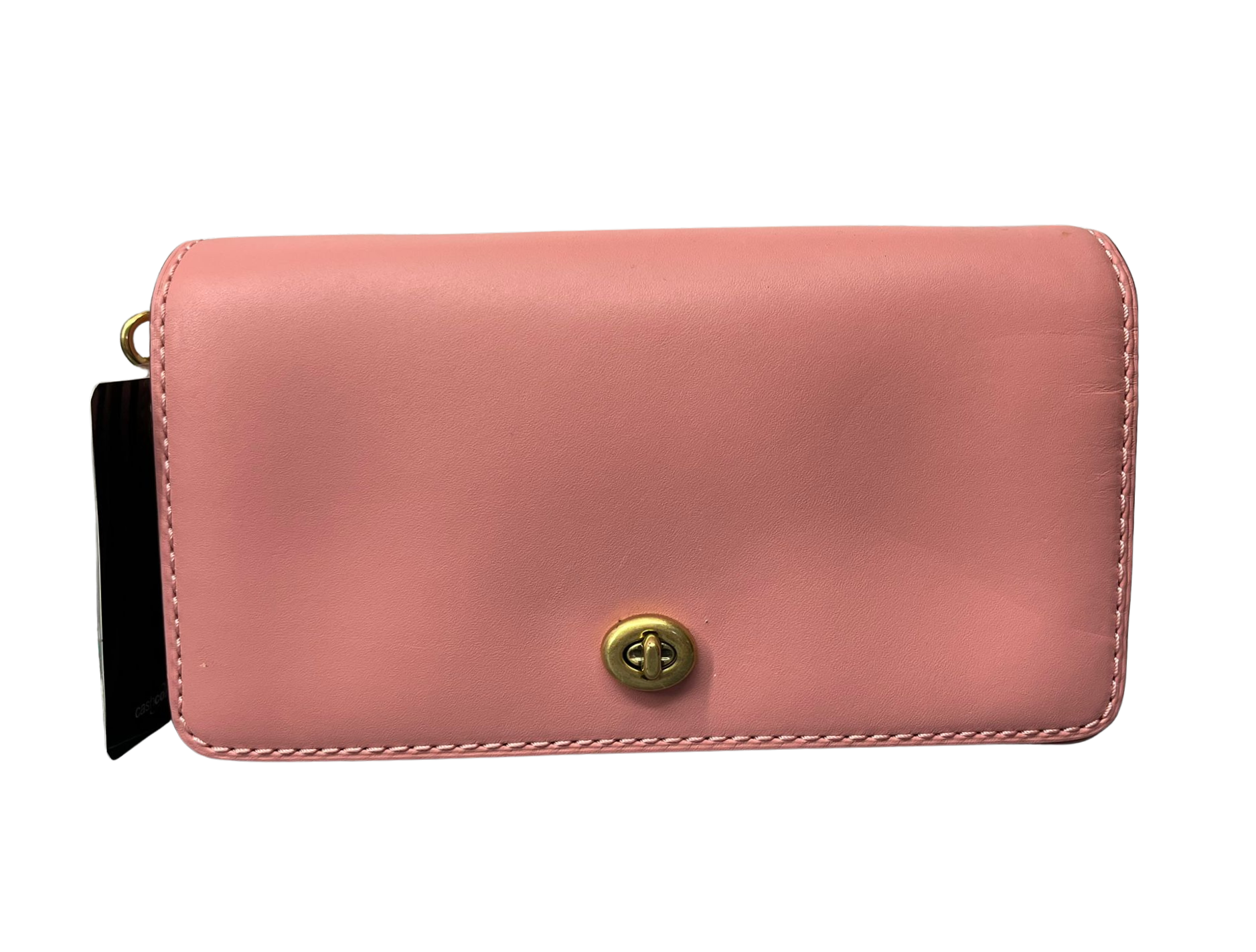 Coach Glovetan Dinky Crossbody Leather Bag Pink Secondary image