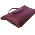 Longchamp Le Pliage One Pouch With Handle Burgundy