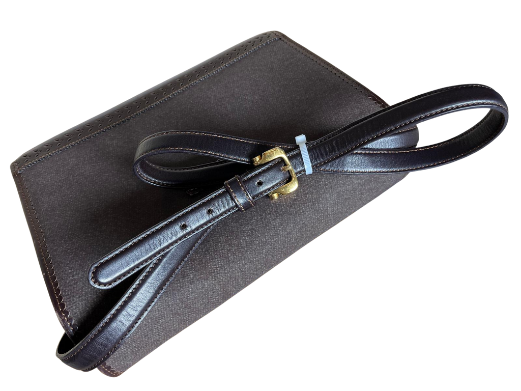 Loewe Anagram Canvas Shoulder Bag