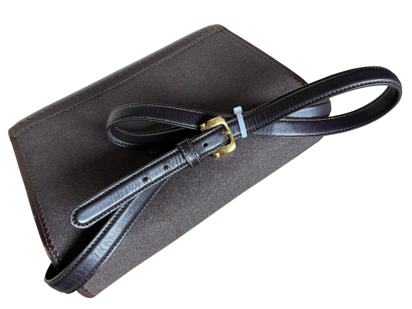 Loewe Anagram Canvas Shoulder Bag