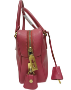 Prada Saffiano Lux Mini Bowler Bag
