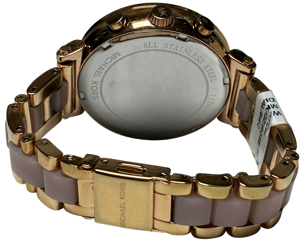 Michael Kors Sofie MK6560 Rose Gold Tone Stainless Steel Chronograph Watch