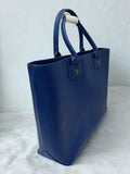Agnes B Voyage 2Way Shoulder Tote Medium Blue