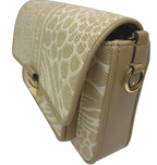Michael Kors Bradshaw Medium Mixed Animal Jacquard Messenger Bag