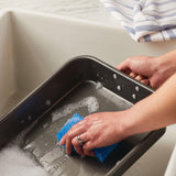 Farberware Nonstick Bakeware Roaster with Steel Rack, Gray, 11 by 15-Inch