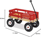 Radio Flyer AllTerrain Cargo Wagon For Kids Garden And Cargo Red
