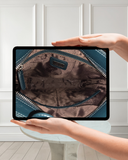 Picard Bucket Square Sling Bag Blue