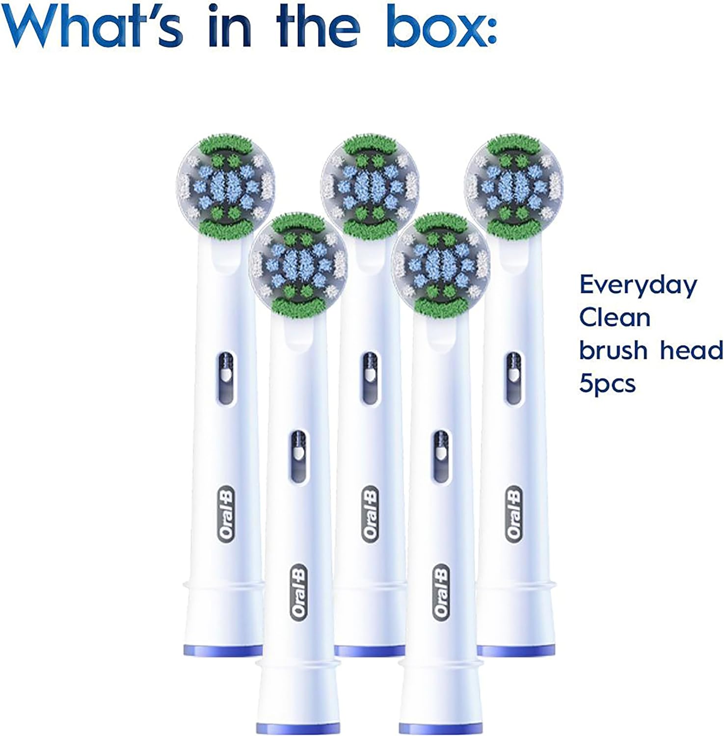 Oral-B Everyday Clean Replacement Brush Head Refill - 5 Pack