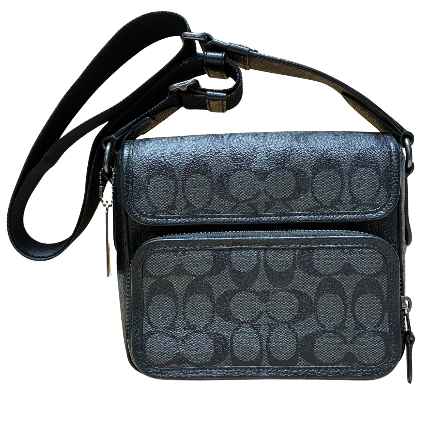 Coach E2344 C9870 Sullivan Flap Crossbody Bag Signature Canvas