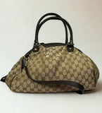 Gucci Sukey GG Canvas Boston Bag