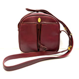 Cartier, MUST DE CARTIER Burgundy Leather Shoulder Bag